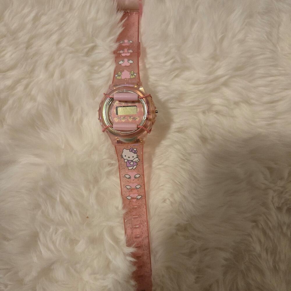 Vintage Y2K Pink Hello Kitty Watch